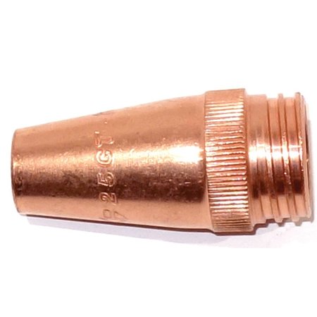 PARKER TORCHOLOGY Tweco Style Nozzle, Thread-On, Coarse, 1/2" with 1/8" Recess (1250-1410) P25CT-50